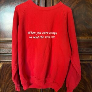 Hallmark Slogan Vintage Graphic Sweatshirt